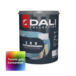 Краска для стен и потолков акриловая DALI COLLECTION UNO прозрачная (база С) 0,9 л