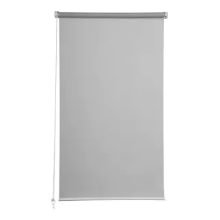 Рулонная штора тканевая 55х160 см серая