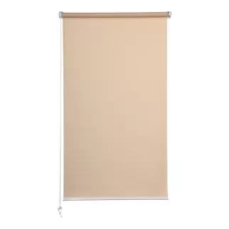 Рулонная штора тканевая 55х160 см бежевая