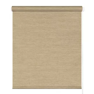 Рулонная штора тканевая Мальта бежевая 72,5х175 см