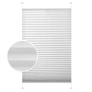 Штора плиссе блэкаут 70х170 см NEODECO белая