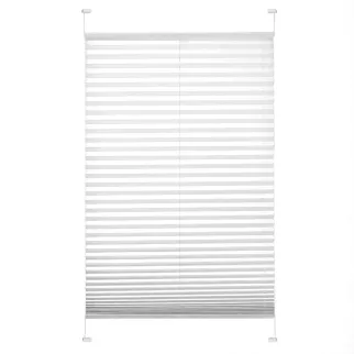 Штора плиссе блэкаут 80х170 см NEODECO белая