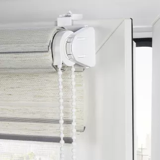 Рулонная штора день-ночь 50х160 см Кира серая