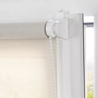 Рулонная штора 120х170 см Скрин бежевая