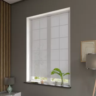 Рулонная штора 50х170 см Скрин серая