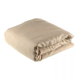 Покрывало стеганое BOSFOR рогожка 220х240 см бежевое