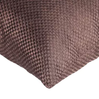 Наволочка Рогожка 40х40 см коричневая 2 шт