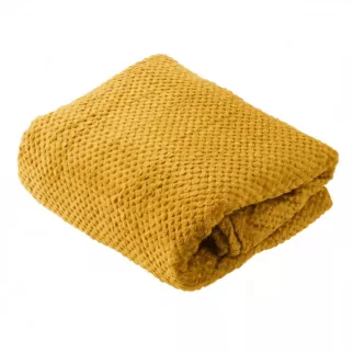 Плед Кубики 150х200 см желтый