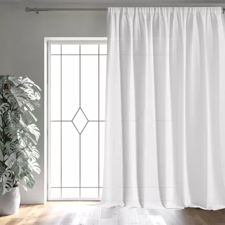 Тюль Креп Мори 300х280 см молочная