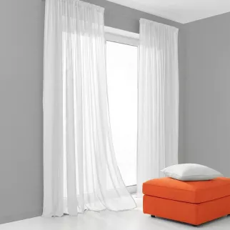 Тюль Креп Мори 300х280 см молочная