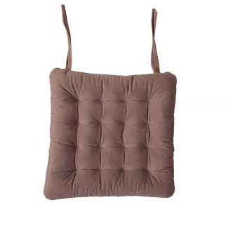 Подушка на стул CITY GLAM 38х38 см дымчатая роза