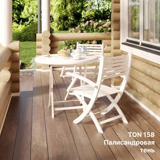 Масло для террас, полов и термодерева 2,7 л (база) VINCENT Protection Terrasse