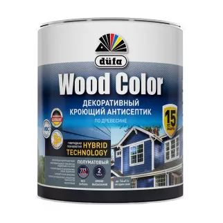 Антисептик кроющий декоративный темный шоколад 0,9 л dufa Wood Color