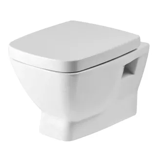 Инсталляция Santek Нео с унитазом, сиденьем, кнопкой белый