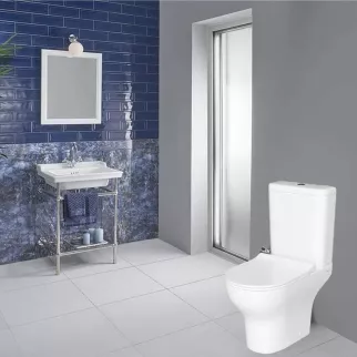 Унитаз компакт Vitra Zentrum безободковый с сиденьем с микролифтом