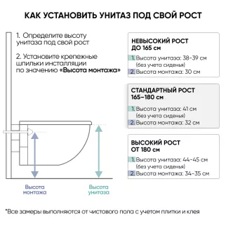 Инсталляция для унитаза AM.PM Pro пневматическая без кнопки