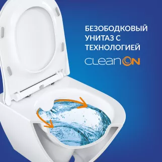 Инсталляция Cersanit City Smart AQUA 40 SMART M с унитазом и белой кнопкой