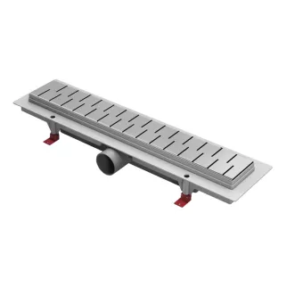 Трап для душа MCH Chudej Medium 650 мм горизонтальный сатин