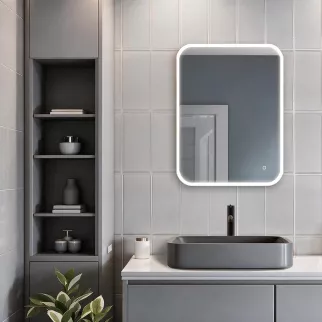 Зеркало Silver Mirrors Стив-Л 60х80 см с подсветкой