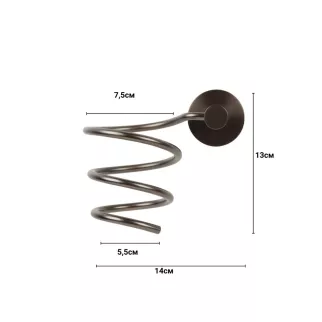 Держатель для фена Zenfort Gun gray графит