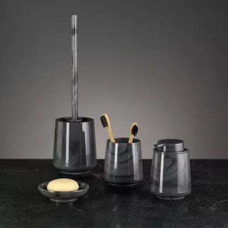 Стакан FLUMEN Haze gray пластик серый