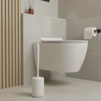 Ершик FLUMEN Basic силиконовое крепление белый