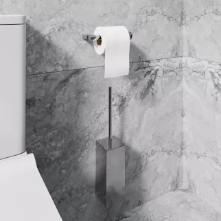 Держатель для туалетной бумаги FLUMEN DESIGN Caspian хром