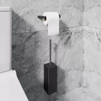 Держатель для туалетной бумаги FLUMEN DESIGN Caspian графит
