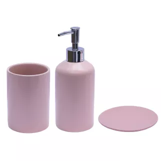 Мыльница FLUMEN Powder Pink керамика