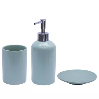 Мыльница FLUMEN Jungle Green керамика