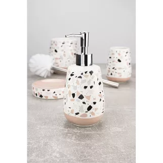 Дозатор для мыла FLUMEN Terrazzo керамика
