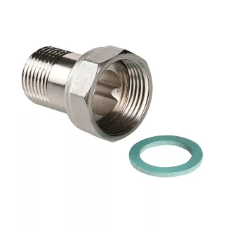 Полусгон 1/2"x3/4" с накидной гайкой VALTEC