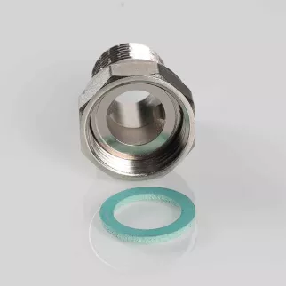 Полусгон 1/2"x3/4" с накидной гайкой VALTEC