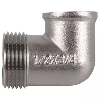 Угольник переходной 3/4x1/2" РВ-РН латунь CTM
