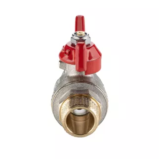 Кран шаровой 1/2'' РН-РН бабочка ГОСТ VALTEC