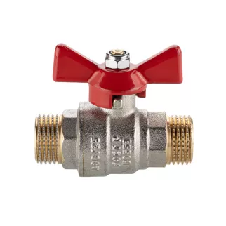 Кран шаровой 1/2'' РН-РН бабочка ГОСТ VALTEC