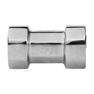Кран-мини 1/2" РВ-РВ хром латунь MASTERPROF