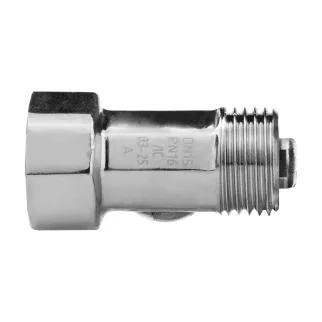 Кран-мини 1/2" РВ-РН хром латунь MASTERPROF