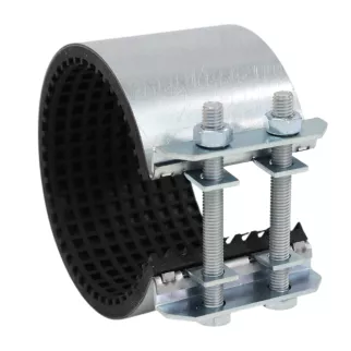 Хомут ремонтный оцинкованный Краб 45-53 мм Benarmo