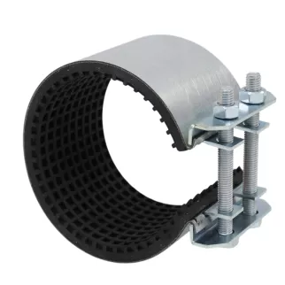 Хомут ремонтный оцинкованный Краб 45-53 мм Benarmo