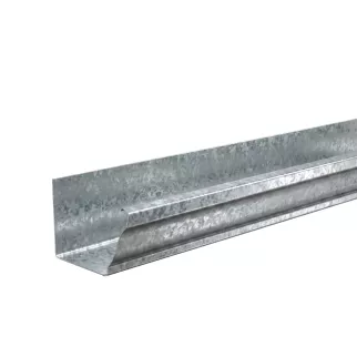 Желоб водосточный 120x86 мм оцинкованный 3 м Vortex Grand Line