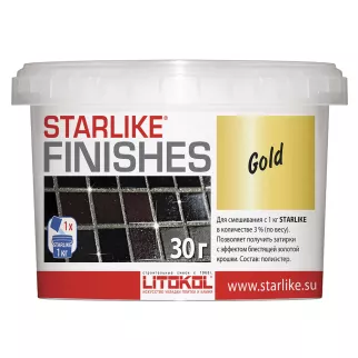 Добавка к затирке LITOKOL Starlike Finishes Gold 30 г