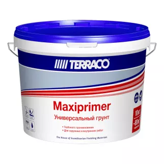 Грунтовка глубокого проникновения Maxiprimer 10 кг Terraco