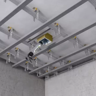 Звукоизоляционный короб для светильников 150x150x100 мм L-BOX SoundGuard