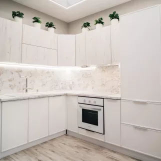 Фасад 1316х396 мм Дуб крафт белый