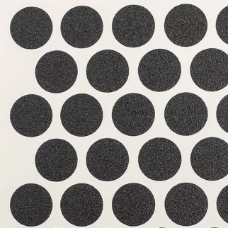 Заглушки самоклейки D14 мм черные 50 шт