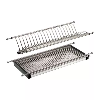 Сушка для посуды в базу 500 мм нержавеющая сталь LEMAX prof