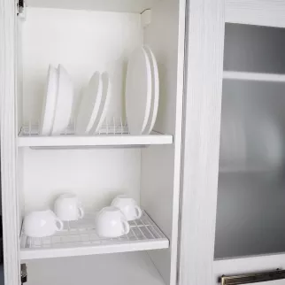 Сушка для посуды в базу 450 мм белая TWIST LEMAX prof