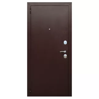 Дверь входная металлическая Гарда венге 2050х960х60 мм левая