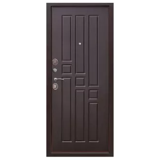 Дверь входная металлическая Гарда венге 2050х960х60 мм левая